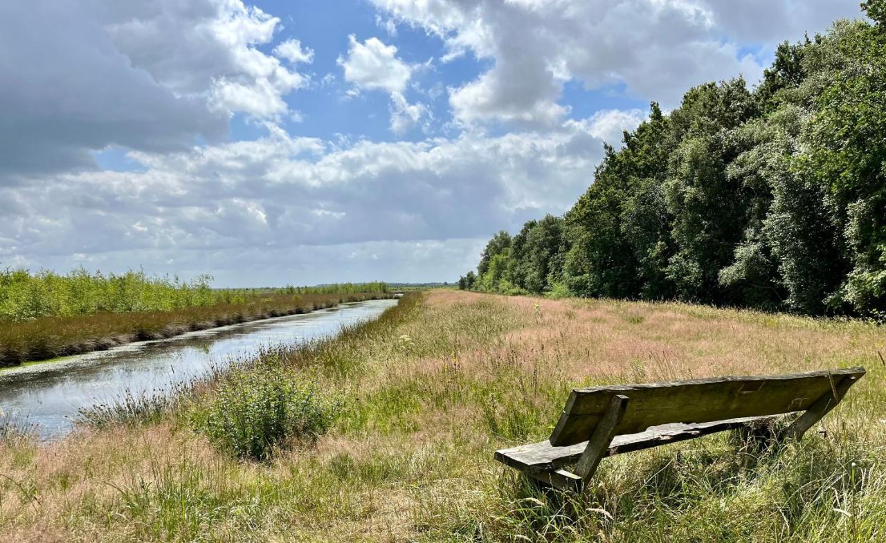 Landzicht Natuur Rust En Ruimte Villa Oosterwolde  Kültér fotó